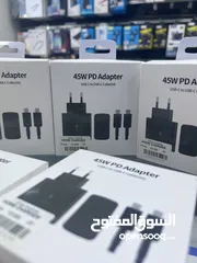  3 شاحن سامسونج كوبي ون 45w  Home charger Samsung PD 45w  Type-c To Type-c