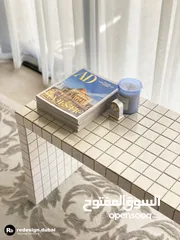  6 CERAMIC TILED TABLE