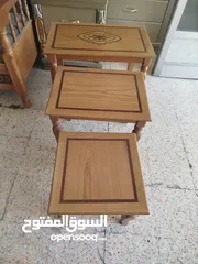  2 طقم طاولات زان جديد