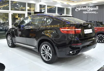  6 BMW X6 xDrive35i ( 2014 Model ) in Black Color GCC Specs