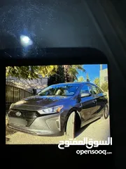  4 سيارة هونداي أيونك هايبرد بنزين وكهرباء  فحص كامل اقتصادية جداً موديل 2019 للبيع