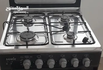  1 غاز مع فرن جديد