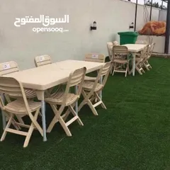  11 طاولة العزايم بتزبط داخلي وخارجي سعر الطاولة لحال والكرسي لحال