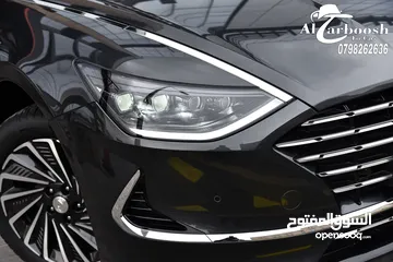  7 هيونداي سوناتا هايبرد 2021 Hyundai Sonata Hybrid وارد وكفالة الوكالة