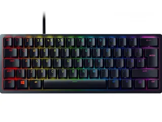  1 Razer Huntsman Mini, 60% Optical Gaming Keyboard (Linear Red Switch), Black