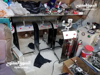  2 نورفات بخار اوتوماتيك وتعبئة للكوي والتعقيم وذرعان شفط