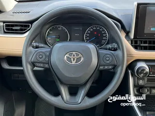  10 TOYOTA RAV4 LE 2.5L HYBRID 2023 BLACK