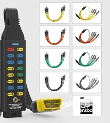  1 توفر لدينا #OBD2_Protocol_detector  1- pin obd interface (16)  يحتوي على 16 مدخل  يقوم بنقل البيانات