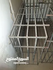  3 حماية للشبابيك حديدية شبه جديدة