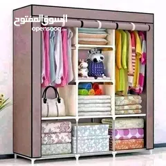  2 خزانة الملابس الرائعة مثالية للمنزل لتنظيم ملابسك وإكسسواراتك ومستلزمات المنزل