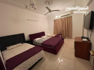  8 غرف للايجار اليومي بالموالح الجنوبية  Rooms for daily rent in Al Mawaleh South