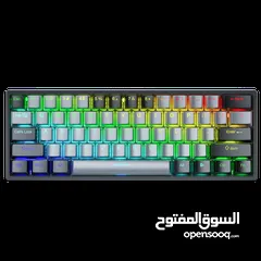  12 كيبورد جيمنغ مضيئ احترافي لكل الجيمرز اصلي Aula Keyboard F3261 Gaming RGB Lights OG