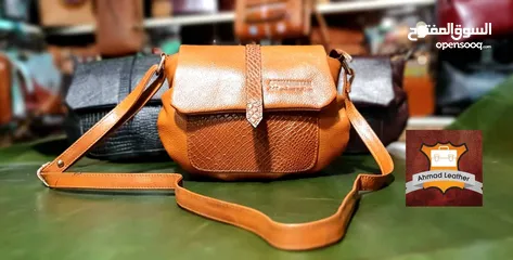  6 Handmade leather bags for women حقائب جلدية مصنوعة يدويا للنساء