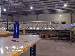  4 ماكينه تطريز كمبيوتر. 18راس 150*40   للبيع والسعر بعد المعاينه