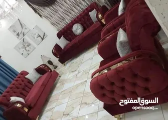  17 اطقم كنب اطقم كورنر غرف نوم طاولات