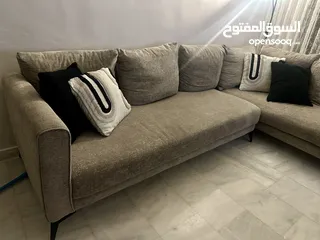  6 طقم كنب كورنر وثنائية مستعمل للبيع.
