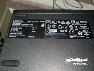  7 كمبيوتر مكتبي Lenovo v520 مستعمل بحالة ممتازه