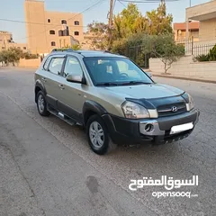  1 جيب هونداي توسان 2007 ديزل 20 صباب أوتوماتيك مع فتحة سقف
