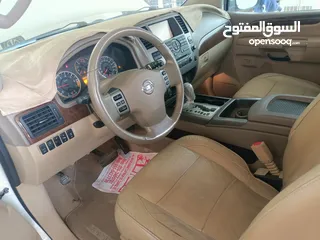  21 Nissan Armada 2011 model GCC full option