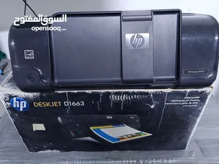  1 طابعه hp ملونة بسعر جيد جداً