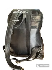  7 Premium quality stylish genuine leather backpack bag  Mens / women