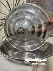  6 اواني / صحن / جاط فاخر للغداء مع غطاء