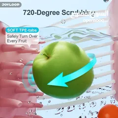  3 جهاز تنظيف الفواكه الخضروات الفاكهة مع وعاء