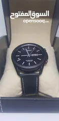  22 SMART WATCH SAMSUNG GALAXY WATCH 3 . SIZE 45 WITH BLACK LEATHER BAND