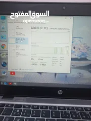  5 الجيل السادس. hp الهارد 256  ssd الرام 8  ddr4