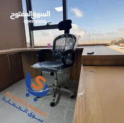  4 كرسي متحرك طبي كرسي  مع مسند رقبه متحرك كرسي للطلاب والموظفين كرسي  بتحمل اوزان كرسي للجلسات الطويلة