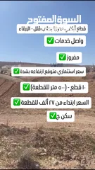  1 اراضي مميزة بجانب فلل في الزرقاء باقي 10 قطع فقط- بسعر مغري يتوقع ارتفاعه