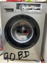  2 Hitachi 7 kg washing machine front load 2 years used only