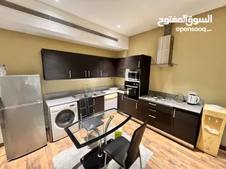  2 للايجار شقه مفروشه في الجفير غرفه وصاله  For rent in Juffair 1bhk inclusive