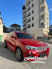  10 BMW X4 ام بكيج شركه ماطور 2000 بنزين توين تيربو . موديل 2015 ماشي 80000 فقط عداد حقيقي 4×4