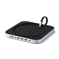  1 Mac docking station  Satechi Type-C Aluminum Stand & Hub for Mac mini (M1 & Intel)