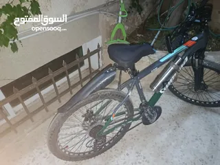 3 بسكليت جنط 24 مستعمل شهر بحالة الوكالة