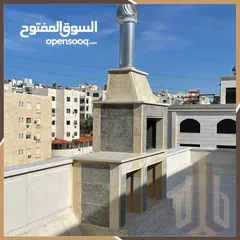  4 شقة طابق اخير مع روف مع اطلالة رائعة للبيع في دير غبار بالقرب من مسجد ابو شقرا مساحة 250م