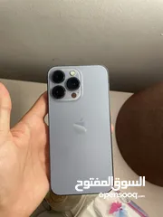  1 iPhone 13 pro  128. Gg Battery : 77 Color : sky blue