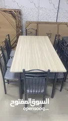  12 Dining Table of 4,6,8,10 Chairs available