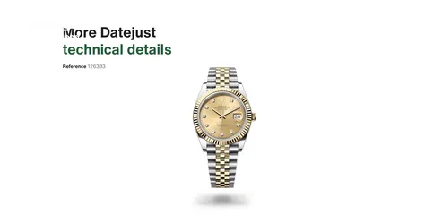  6 Rolex Datejust 41mm. Champagne - colour set with diamonds