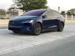  4 Tesla Model X-2019-GCC-Original Paint