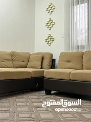  2 Sofas -7 seated- separable  Cool and luxury ..negotiable