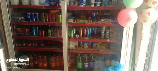  1 ثلاجة عرض خدمه ذاتيه للبيع
