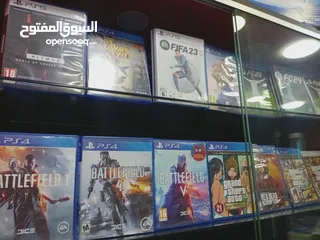  30 سيديات بلايستيشن فور و فايف جديد و مستعمل