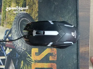  4 ديل مستخدم اقل من شهر شبه جديد مع ماوس وشاشة وكيبورد هدية  للالعاب وللشغل وبسعر ممتاز
