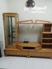  1 cupboard, bed, tv cabinet for sale