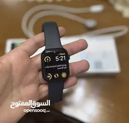  4 ساعه ابل سيريس 9 45 مم لون ألمنيوم ميدنايت GPS سير سبورت