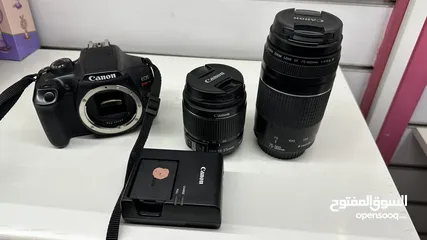  9 Canon rebel T6 or 1300D