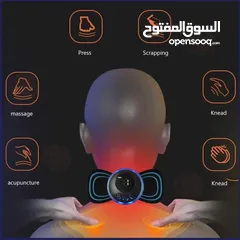  19 جهاز تدليك مساج الجسم بتقنية EMS النبضات الكهربائية 19 سرعه المساج بالنبضات مساج الفراشه نبضات لسعات