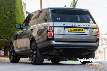  5 Range Rover Vogue 2019 Autobiography Black package   السيارة وارد الماني و بحالة ممتازة جدا
